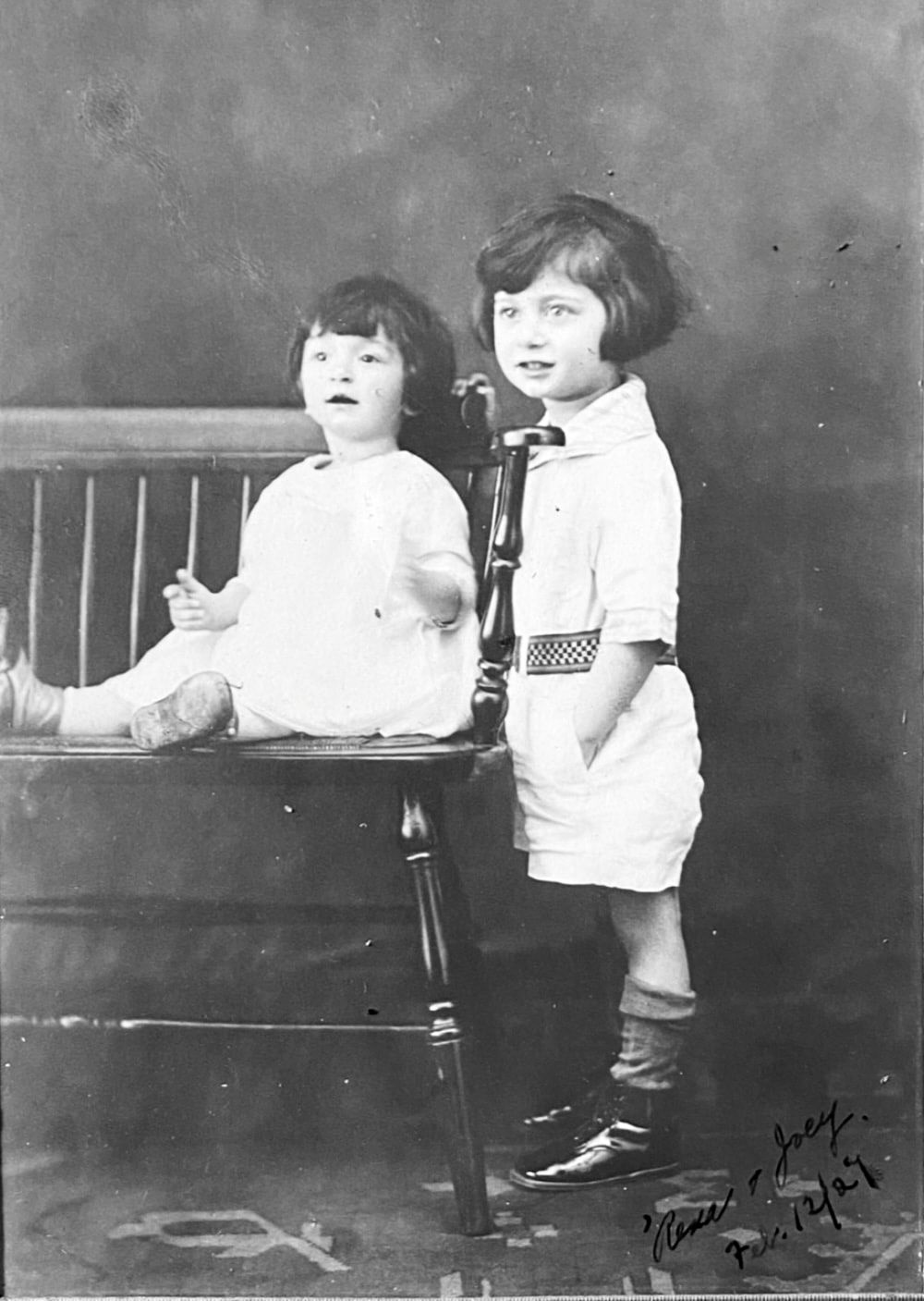 Cyrena and Joseph, 1927