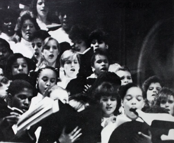 LaGuardia vocal students 1986