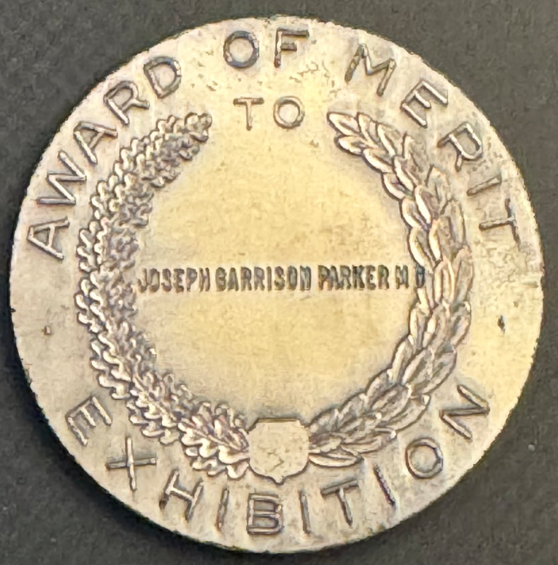 The award (front)